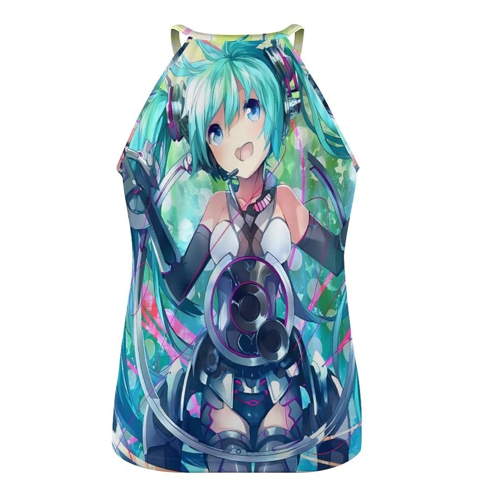初音ミク　キャミソール Amazon | [NYBOX] 初音ミク (1) タンクトップ レディース アニメ